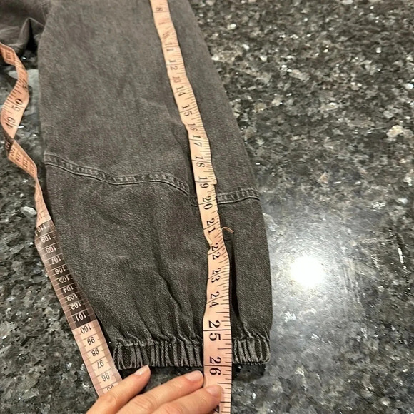 Time and Tru Women's Button Front Denim Mini Dress with Long Sleeves,A3 - Picture 13 of 13